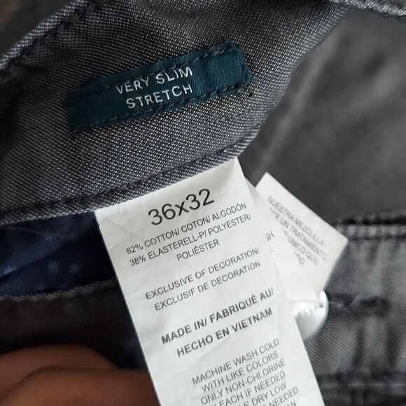 Perry Ellis Very Slim Stretch Pants 36×32 - Picture 4 of 7